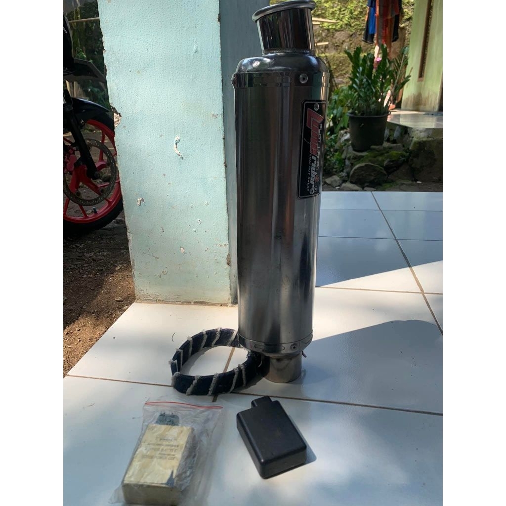 knalpot lone rider ORIGINAL second