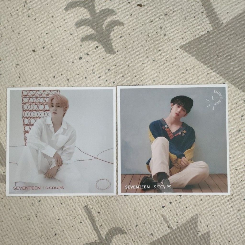 Seventeen Scoups 24H Fallin Flowers entry card japan