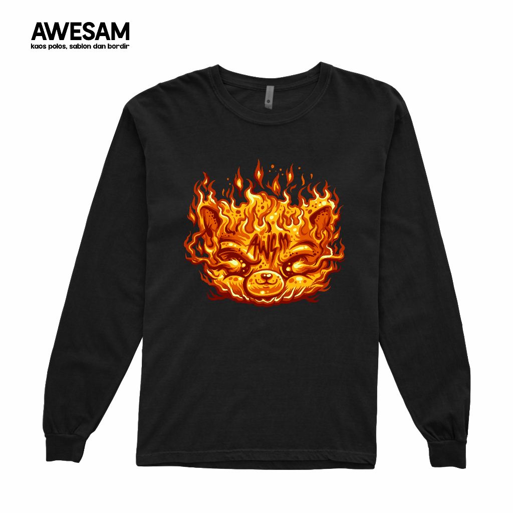 [ TERBARU ] KAOS SABLON AWESAM DISTRO - 037