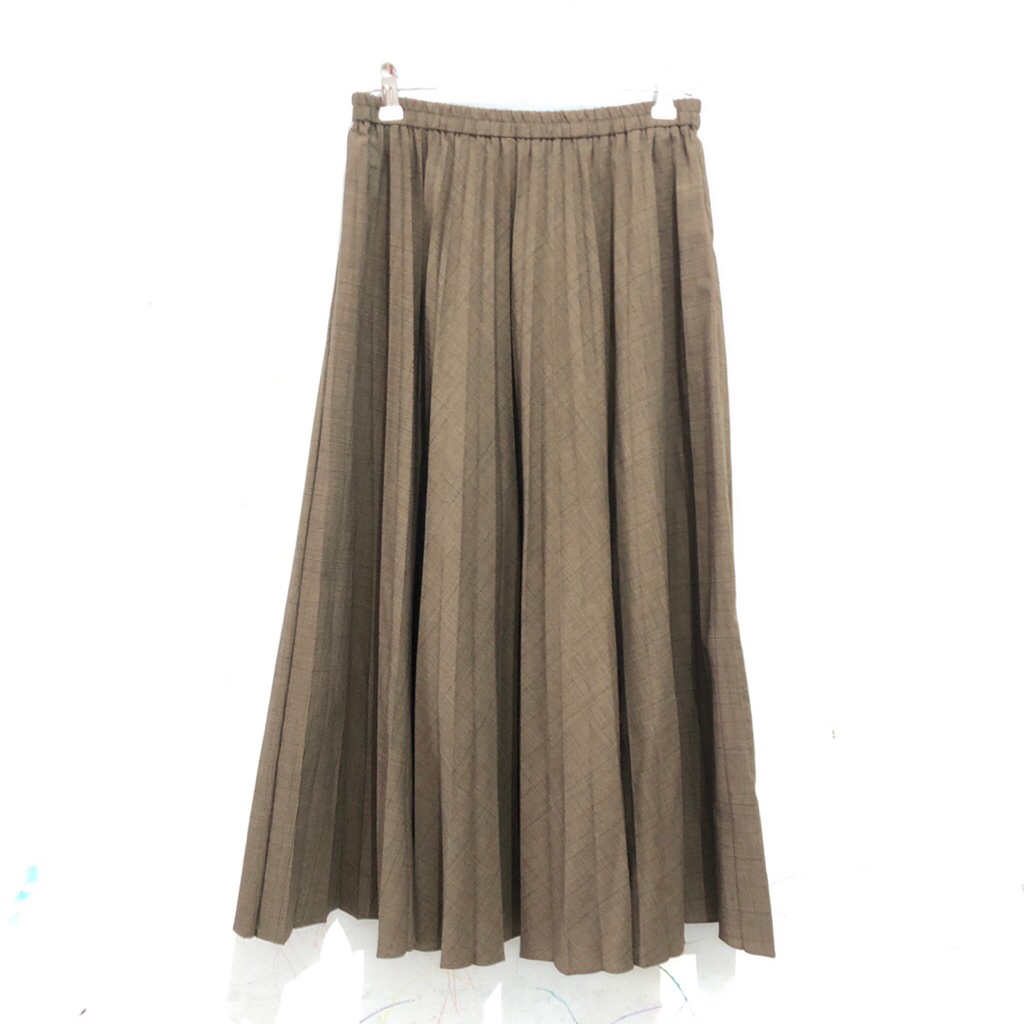 UNIQLO Pleated Skirt / Rok Plisket Tartan