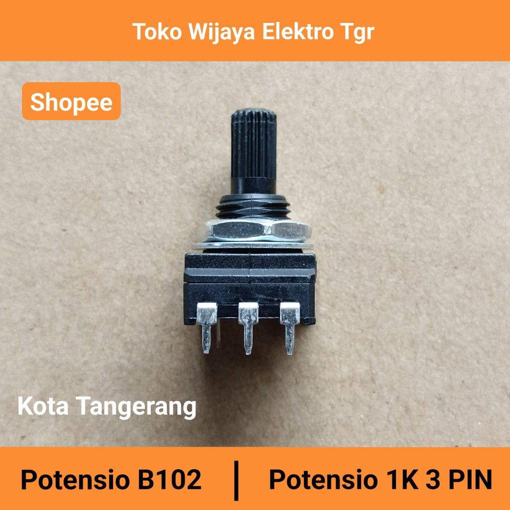 Mesin Las Sparepart | Potensio B102 Potensio 1K Mesin Las Lakoni
