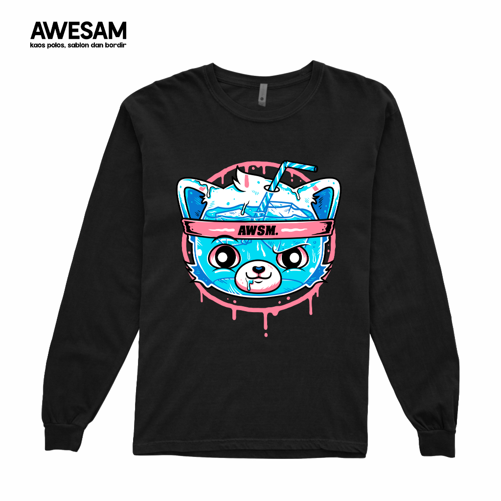 [ TERBARU ] KAOS SABLON AWESAM DISTRO - 043