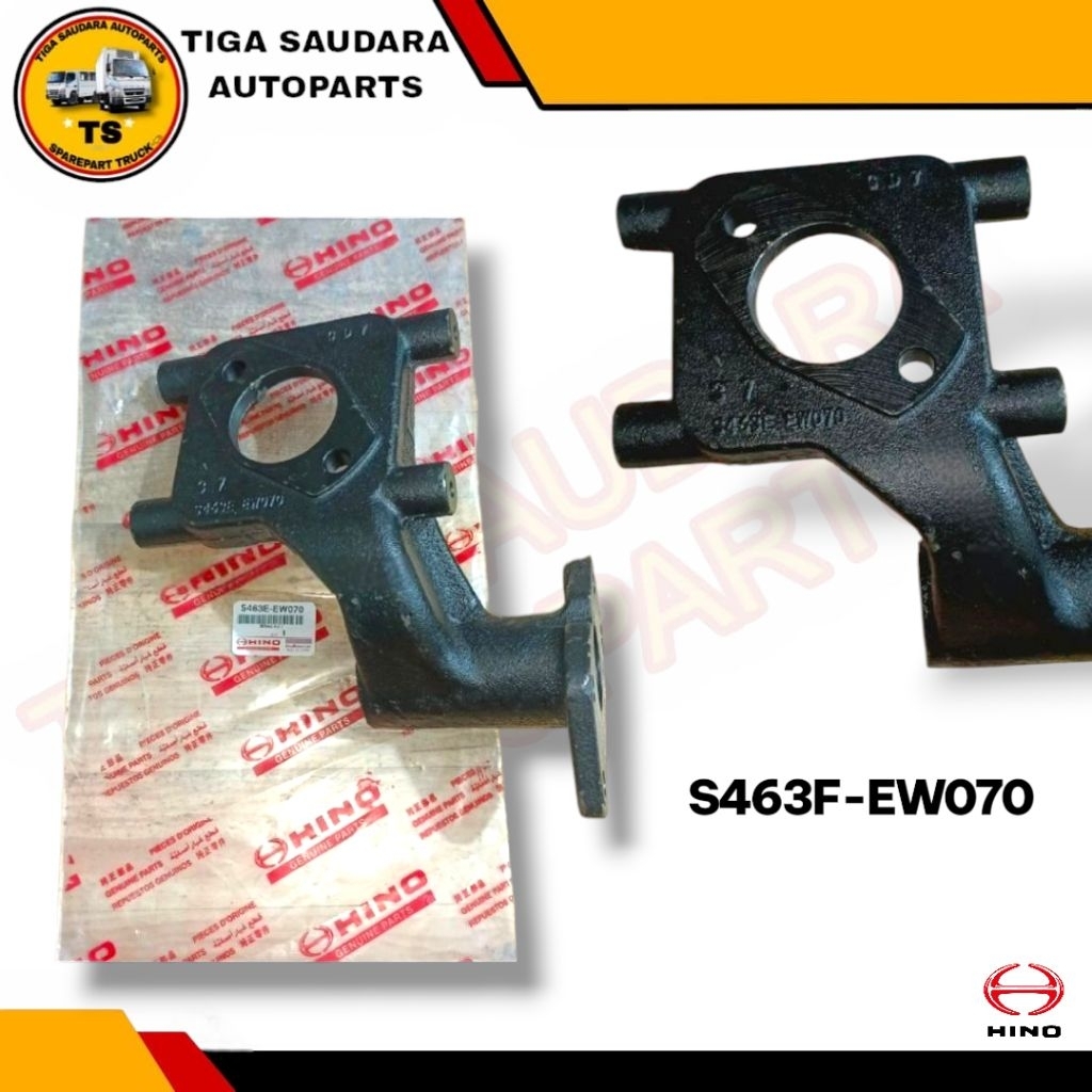 Bracket Dudukan Chamber Belakang HINO 500 KIRI LH S463F-EW070 KANAN RH S463E-EW070