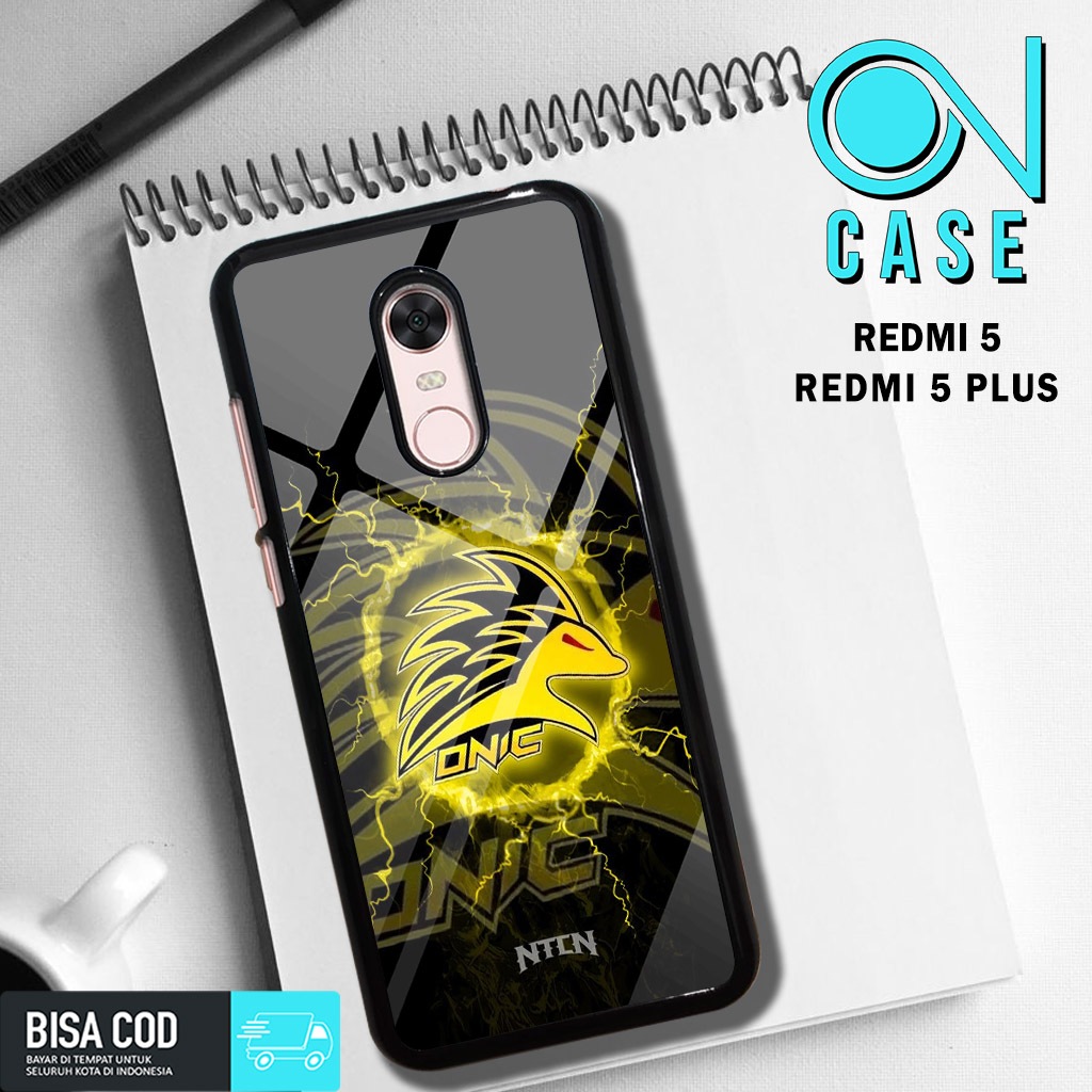 Case XIAOMI REDMI 5 mistercase Case Motif [ onic ] Case Hp Glossy Casing Hardcase Softcase Bisa cod