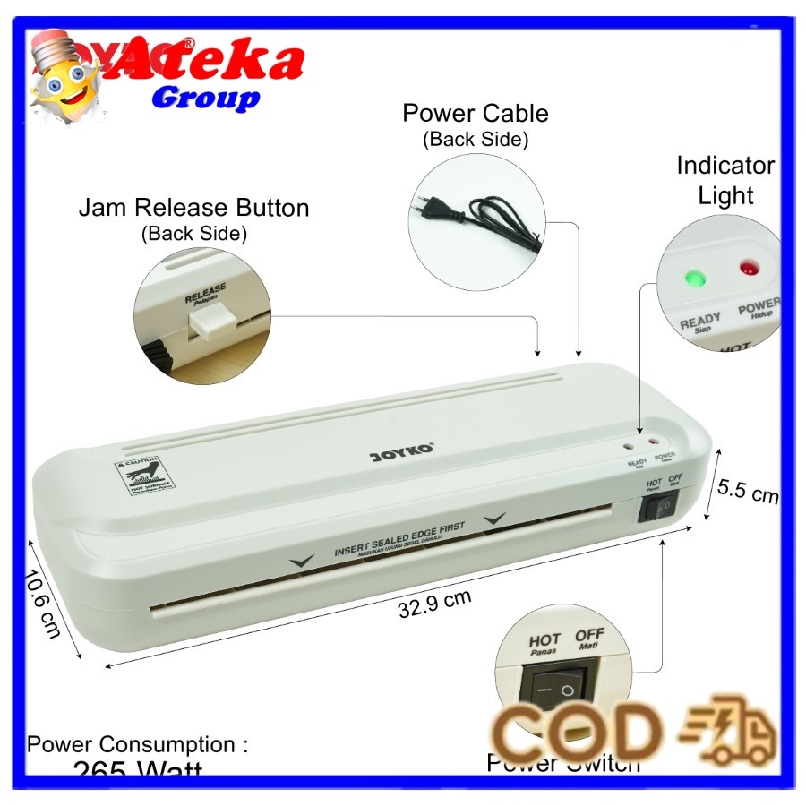 Laminating Machine Mesin Laminasi Mesin Laminating Joyko LM-05