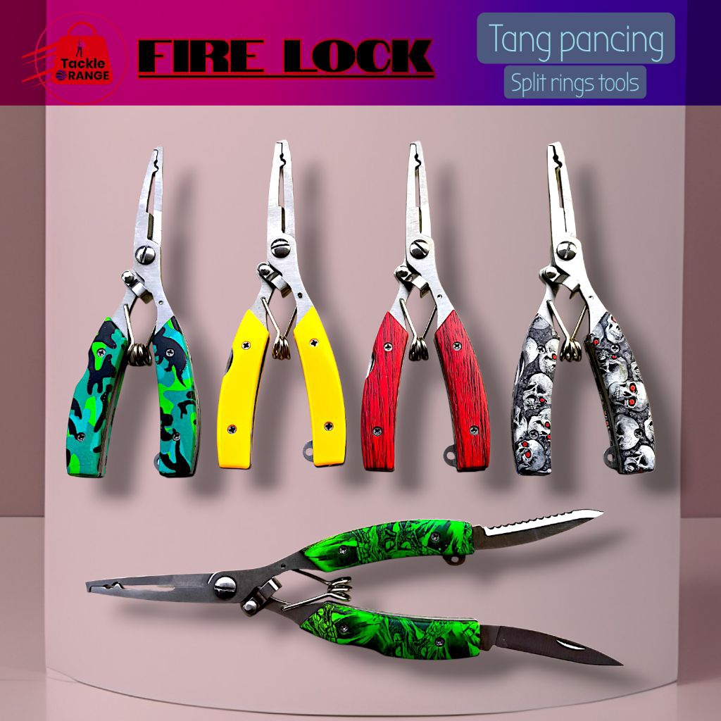 Firelock Tang pancing kamuflase multifungsi