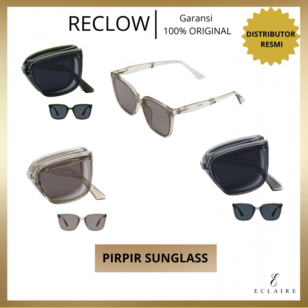 RECLOW PIRPIR FOLD SUNGLASS 100% ORIGINAL