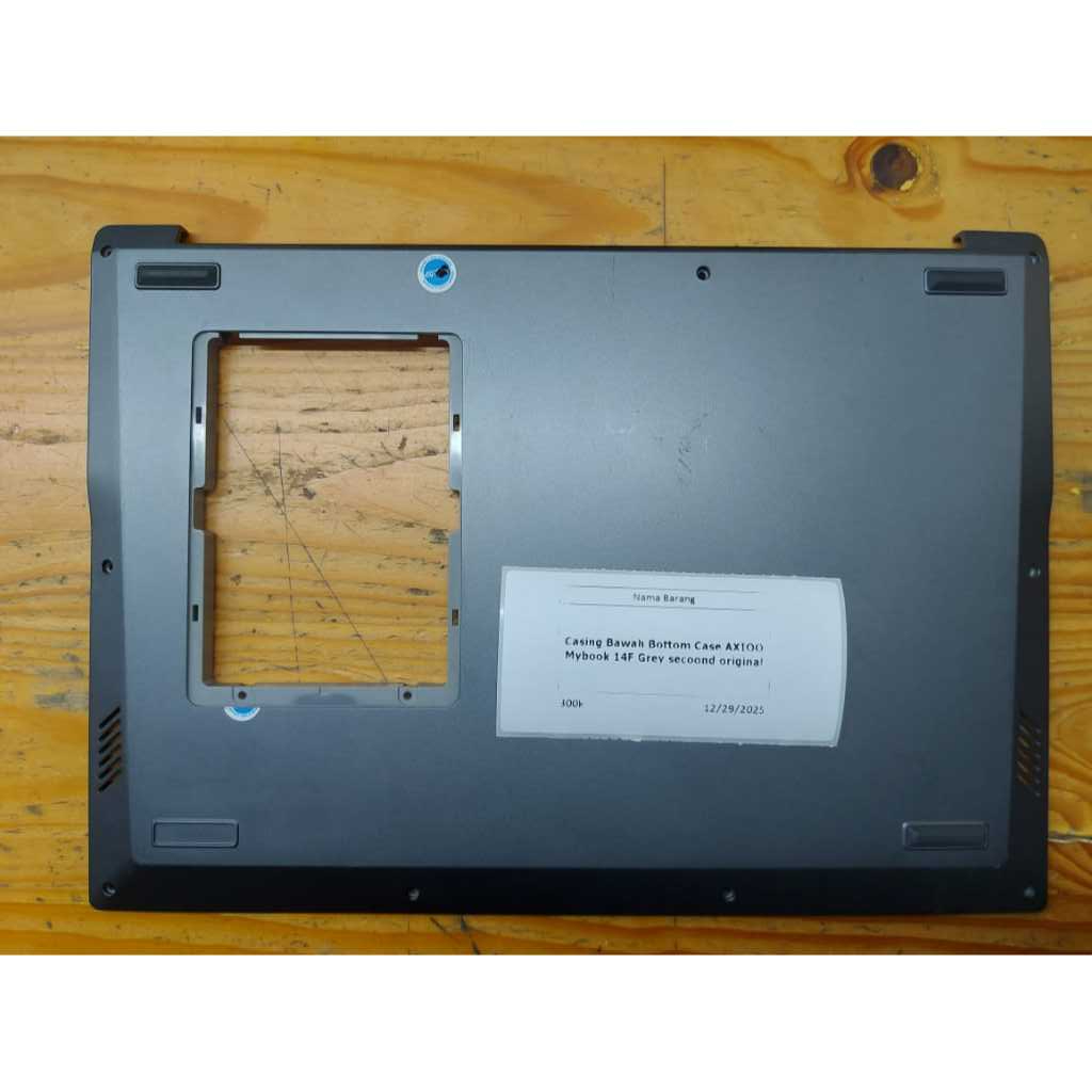 Casing Bawah Bottom Case AXIOO Mybook 14F Grey second original