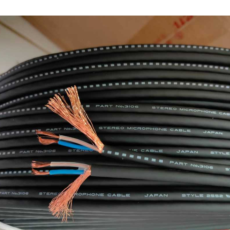 Mogami 3106 kabel stereo / snake kabel isi 2 Chanel original Japan