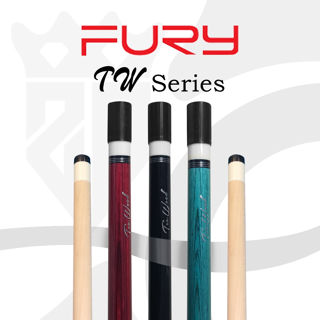 FURY TW Series Stick Billiard Maple Cue Low Deflection Play Cues Original Fury Stik biliard