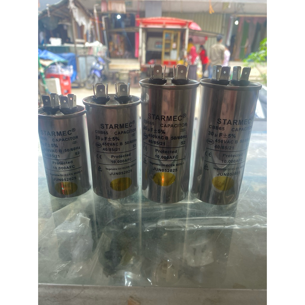 Kapasitor AC 2 soket / KAPASITOR RUNNING AC