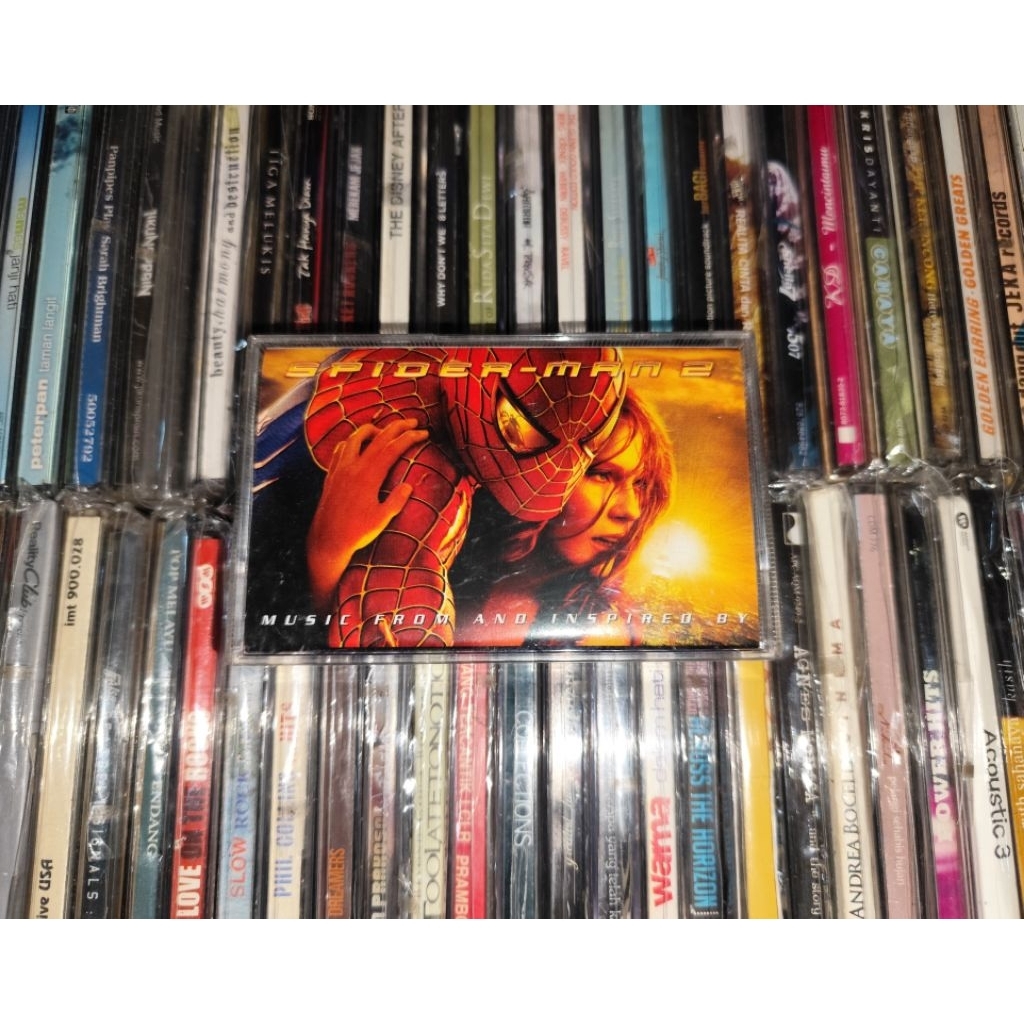 Kaset Soundtrack Spider Man 2 - Dashboard Confessional, Hoobastank, Yellowcard, Train, Jet, The Atar