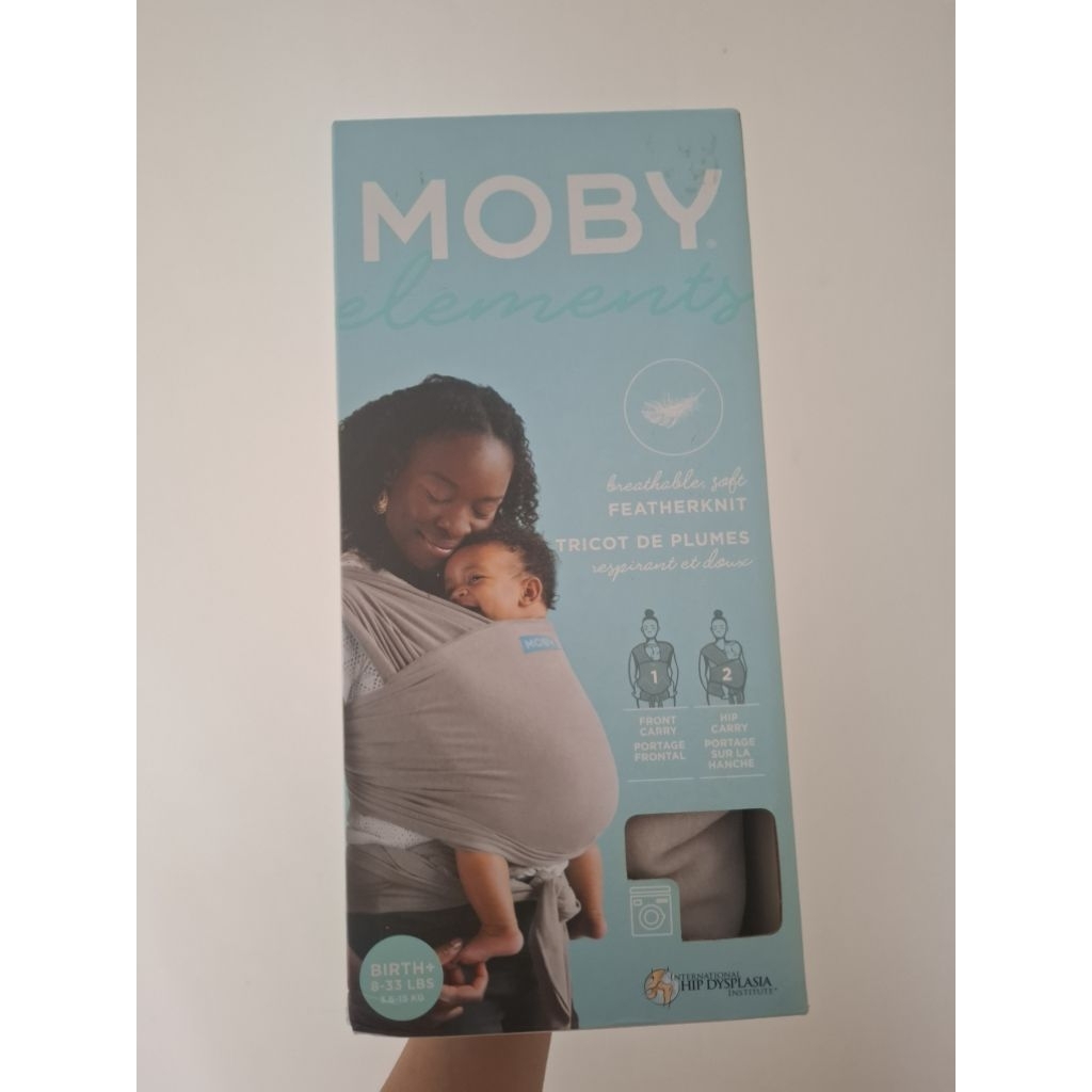 Moby Elements Easy Wrap - gendongan bayi wrap (original)