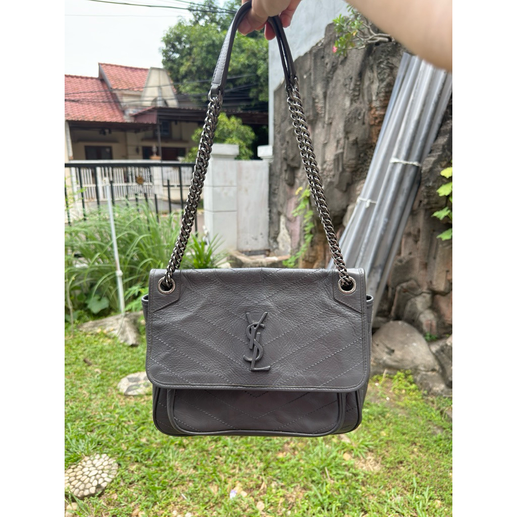 YSL Niki Grey