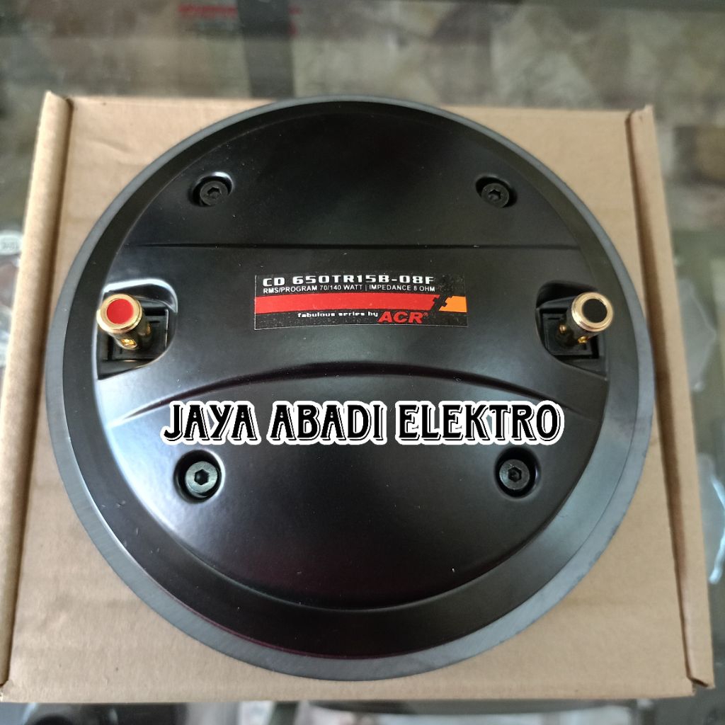 DRIVER TWEETER ACR FABULOUS CD 650TR15B-08F FAB Voice Coil 2.5 inch