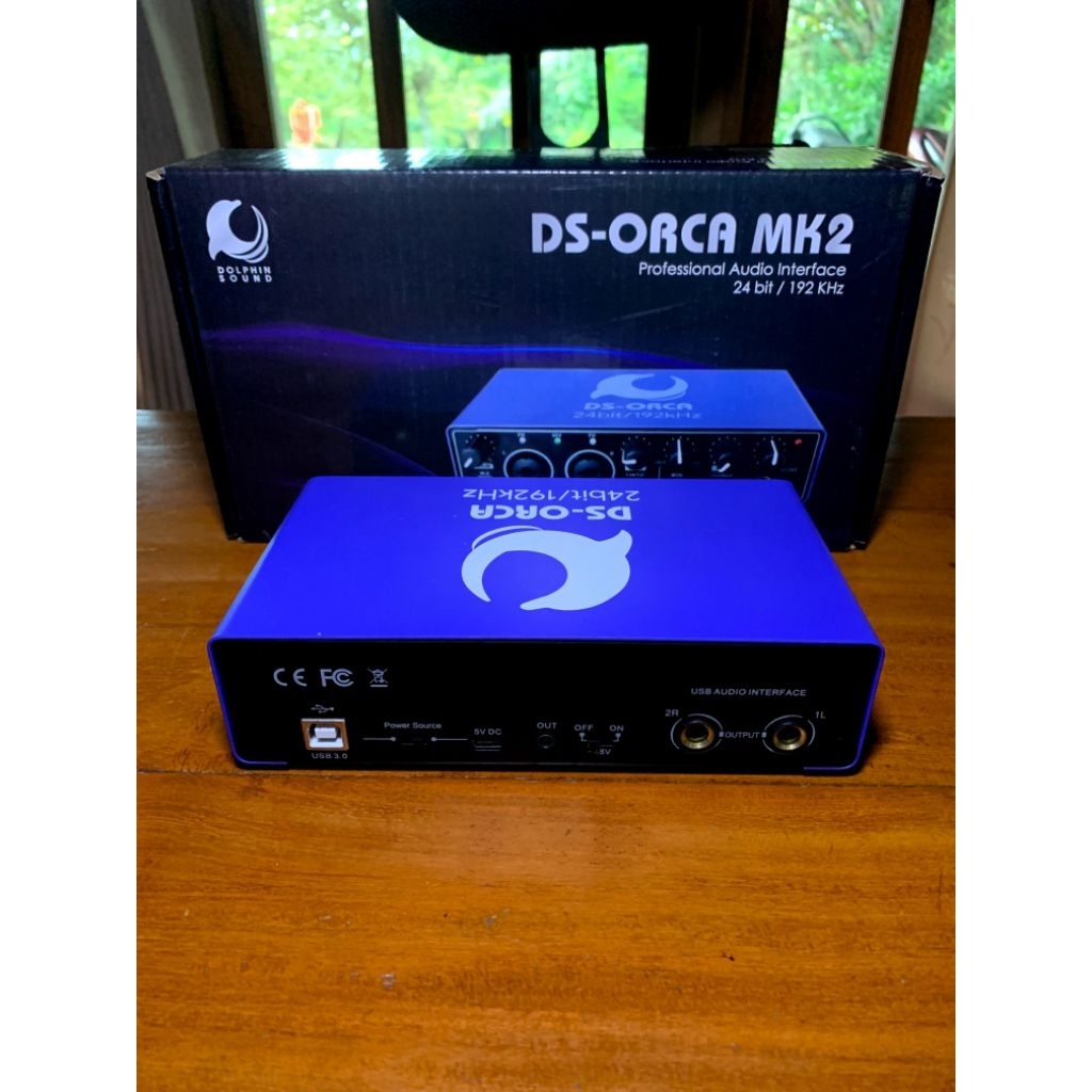 DOLPHIN SOUND DS-ORCA DS ORCA MK2 MK3 proSoundcard audio interface recording laptop