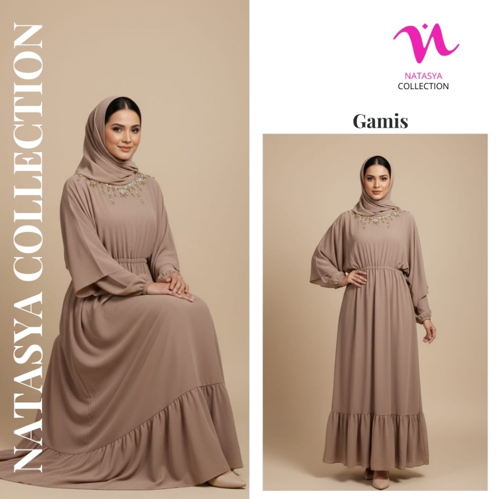 Gamis ceruty payet