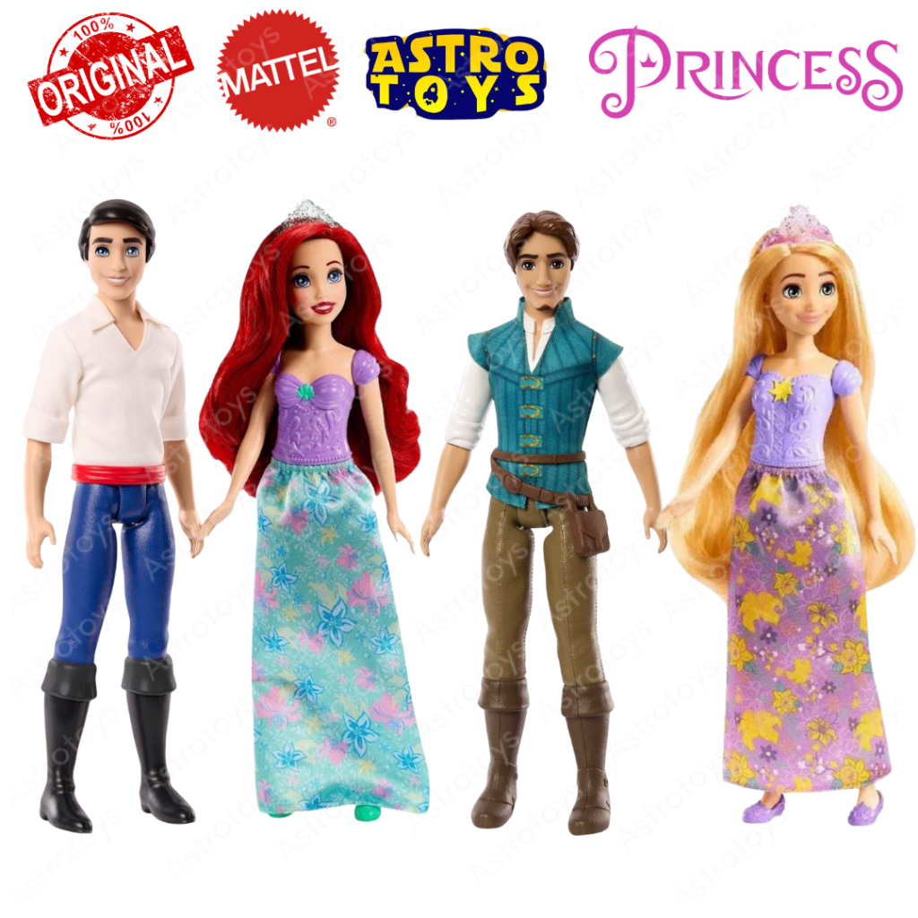 Boneka Disney Princess Eric Flynn Rider Original Mattel / Mainan Boneka Barbie Cowok Boneka Berbie