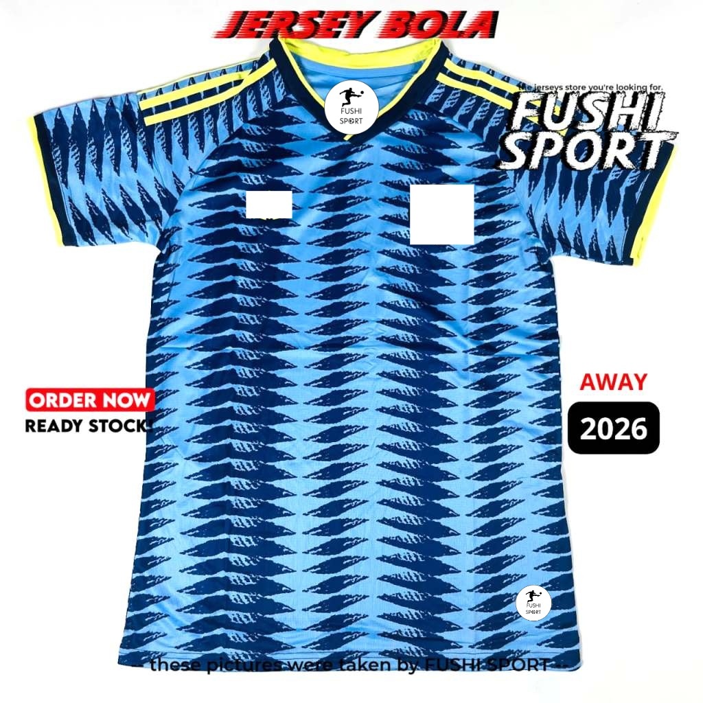 Jersey Baju Bola 2026 Colombia Away Piala Dunia Full Patch NEW