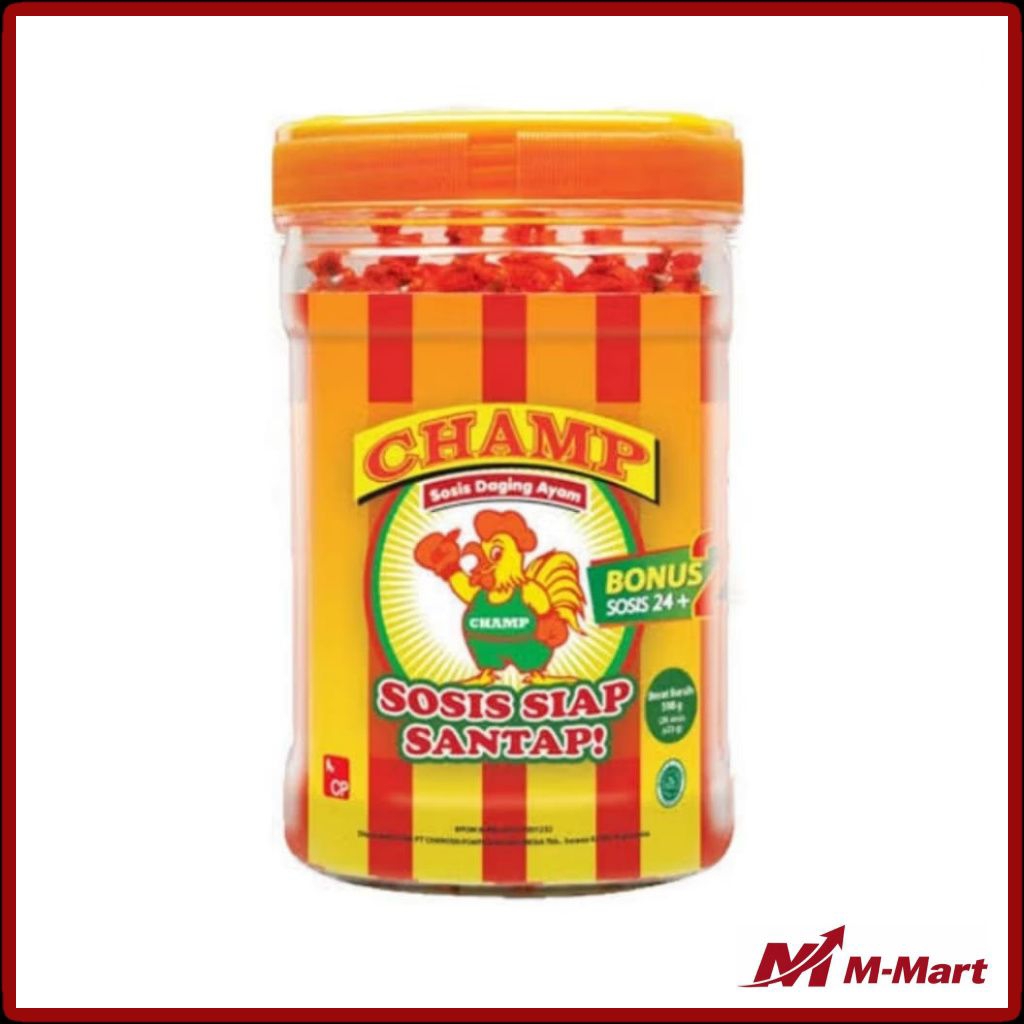 Champ Sosis Ayam Siap Makan Toples isi 24's
