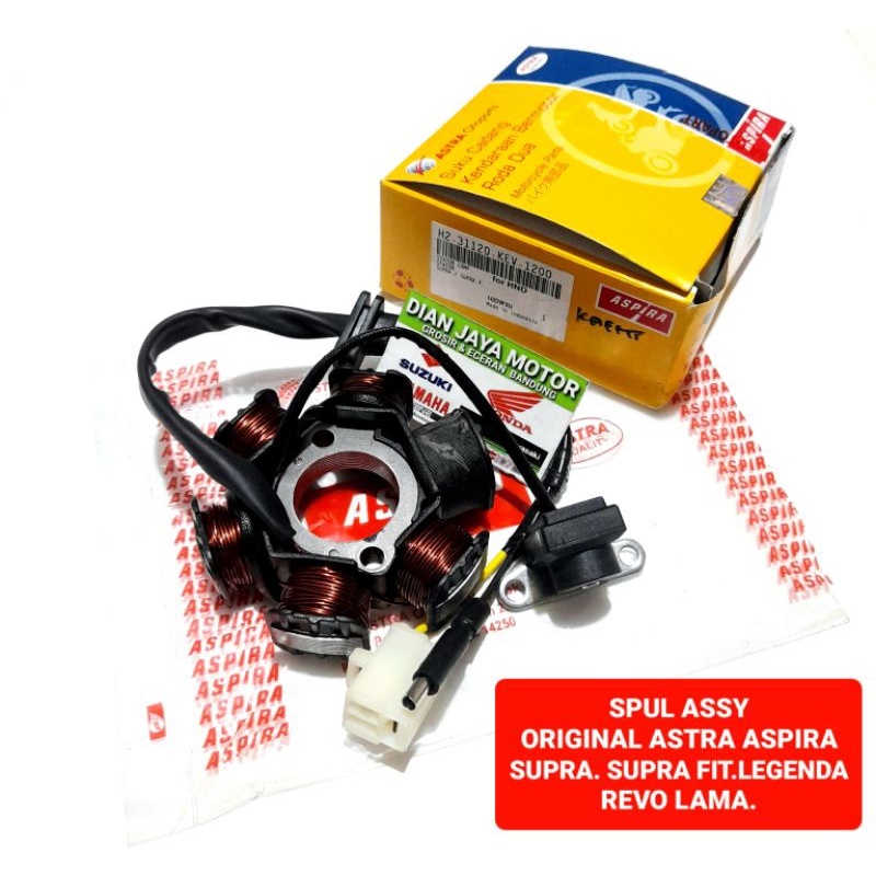 Aspira Spul Stator KEV SUPRA SUPRA X H2-31120-KEV-1200 SPUL STATOR ASSY HONDA SUPRA FIT LEGENDA REVO