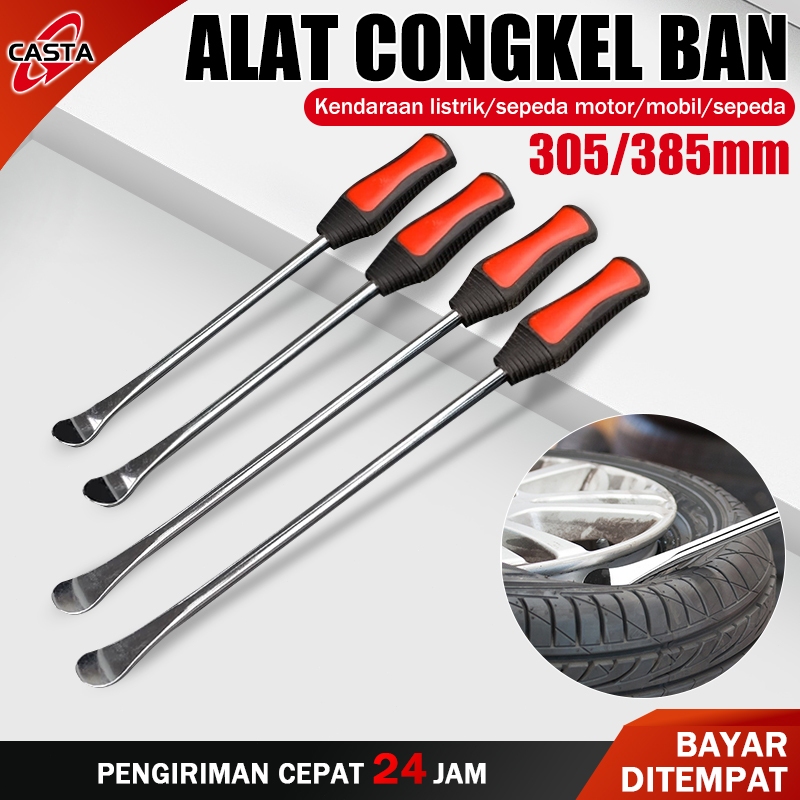 CASTA Tuas pengangkat tuas ban sepeda motor multifungsi batang pengangkat ban batang pengikis ban al