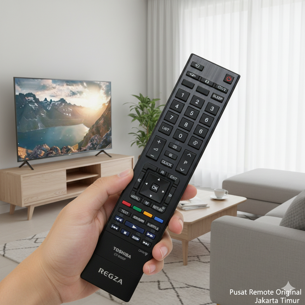 REMOTE REMOT TV TOSHIBA REGZA CT-90357 ORIGINAL ASLI