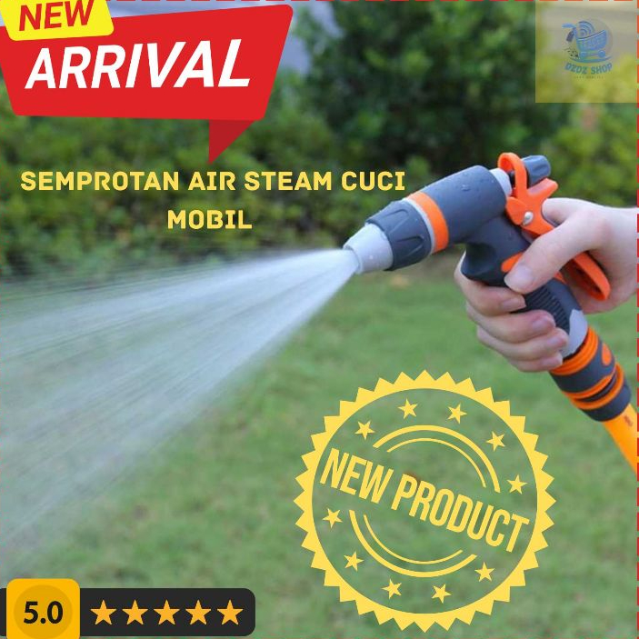 Semprotan air steam cuci mobil nozzle spray water gun