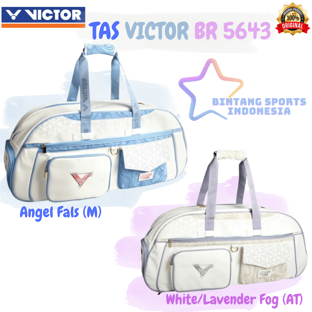 Tas Badminton Victor BR 5643 / Tas Bulutangkis Victor BR5643 ORIGINAL
