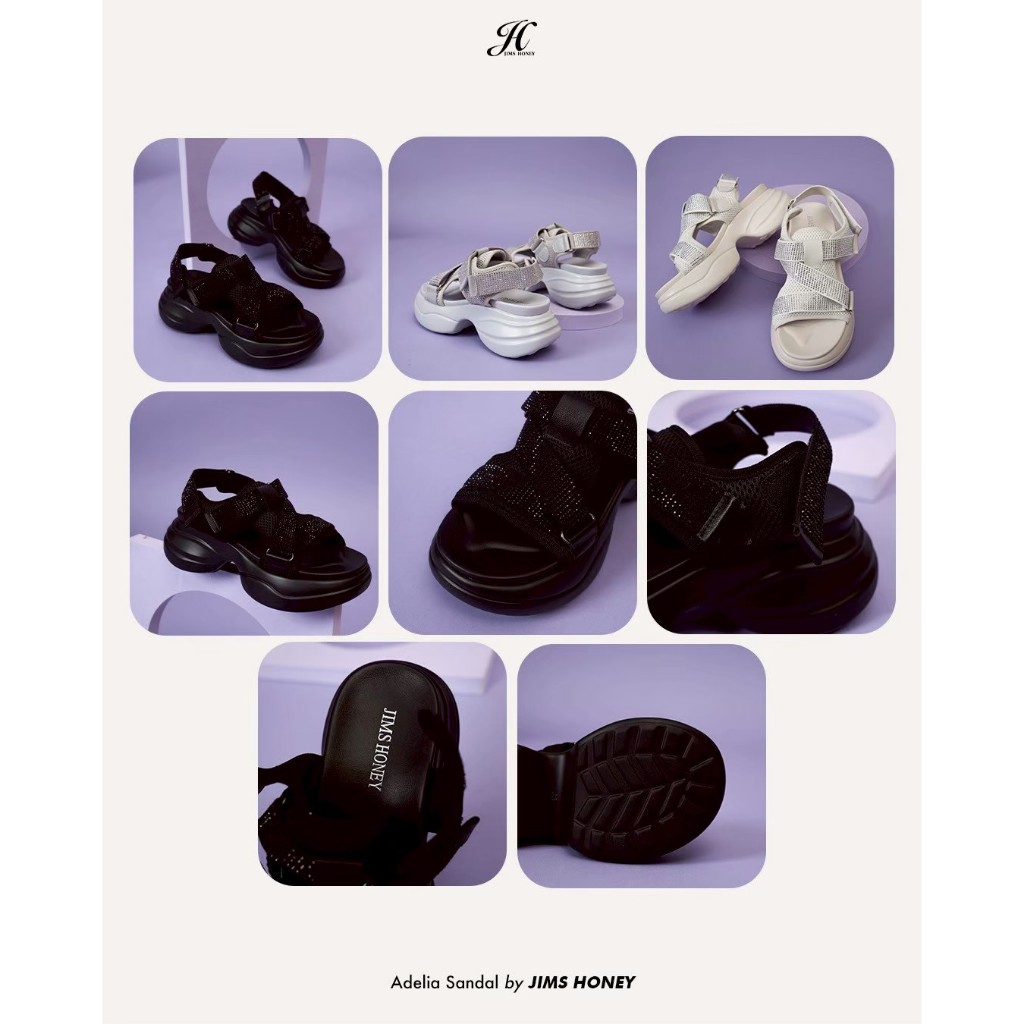 JIMS HONEY SANDAL WANITA ADELIA  (Free Exclusive Box) TERBARU 2025