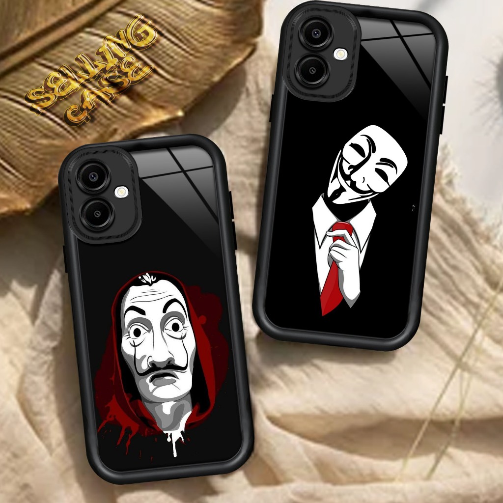 Casing Hp For SAMSUNG A06 5G TOPENG Case Handphone Bahan Silicon Glossy Camera Protect