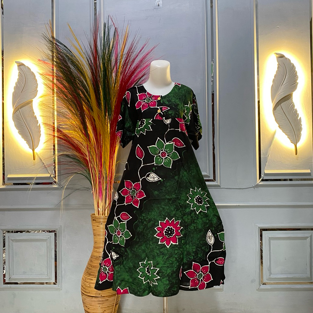 Daster Marisa smt pias kancing (Kf 45) ukuran standar