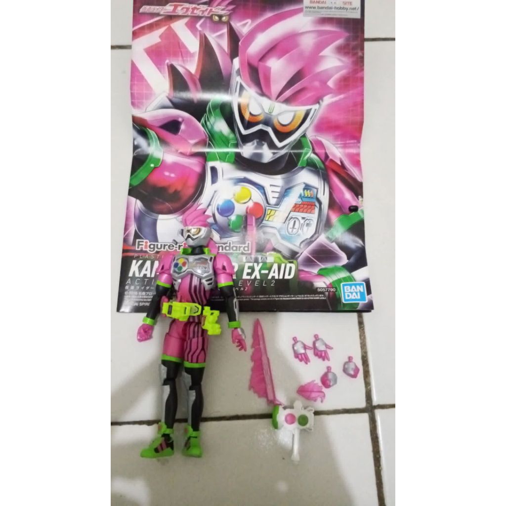 figure rise Kamen rider ex aid + shodo kiva