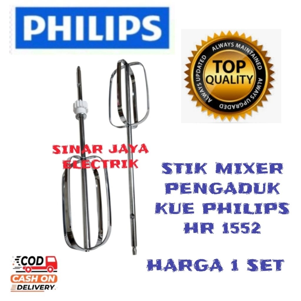 STICK PENGADUK MIXER PHILIPS HR 1552 KUALITAS GRADE A / STICK MIXER PHILIPS HR 1552
