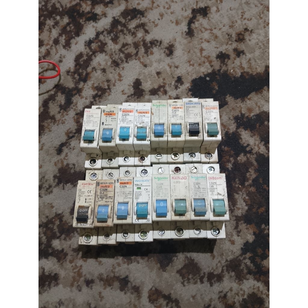 MCB CAMPUR MATI BEKAS PLN ORIGINAL