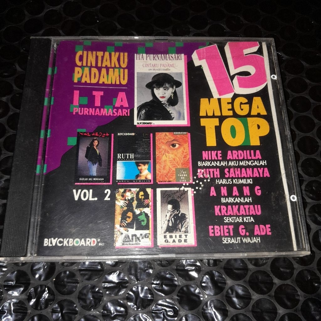 cd 15 mega top (nike ardilla,ita purnamasari,krakatau)