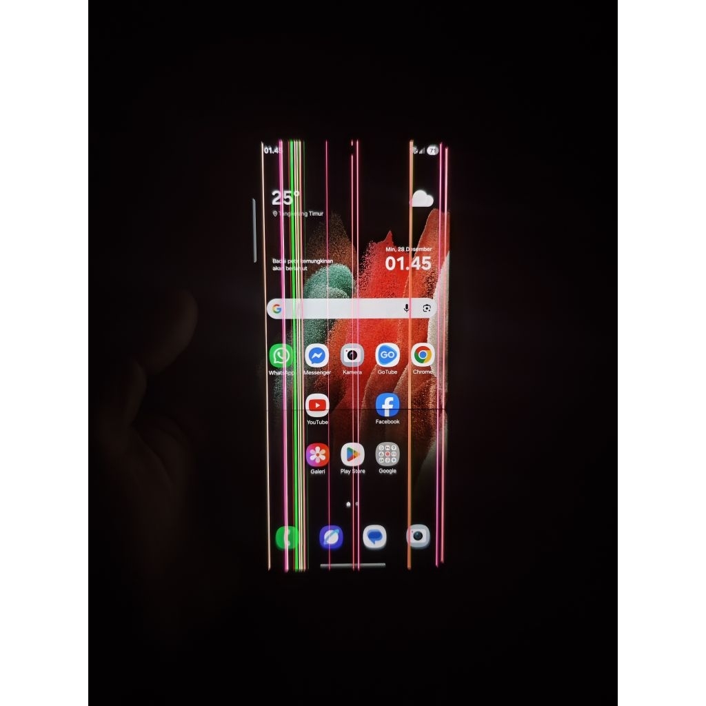 Lcd + frame Samsung Galaxy S21 Ultra minus