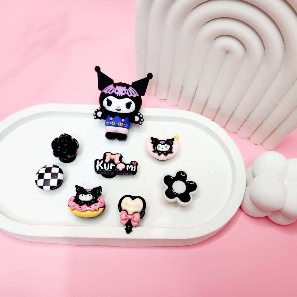 Pin Charm Aksesoris Hiasan Sandal Baim Pin Kancing Sendal Kodok Bahan Pvc