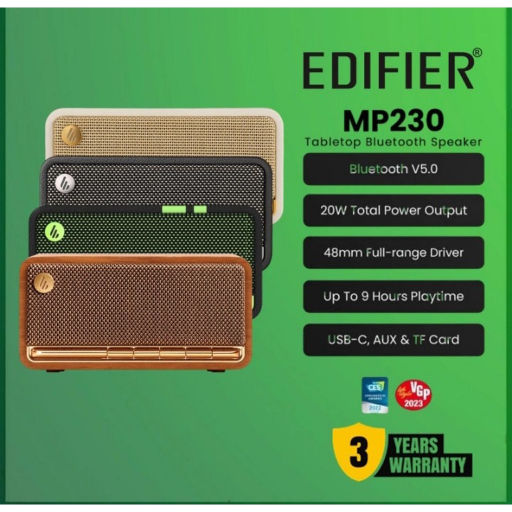 EDIFIER MP230 Tabletop Bluetooth Speaker