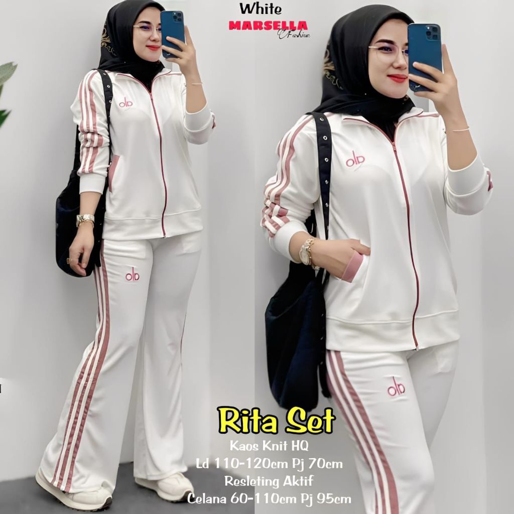 BAJU HAIKA LONG TUNIK // RITA SET BY MARSELLA