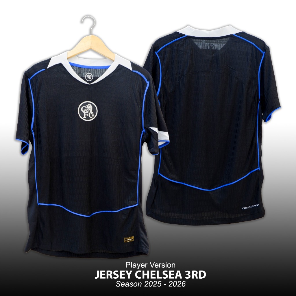 JERSEY PLAYER VERSION CHELSEA 3RD 2025 - 2026 GRADE A+ TERBARU