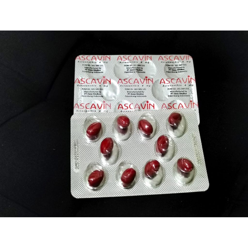 ASCAVIN 4 MG STRIP 10 KAPSUL