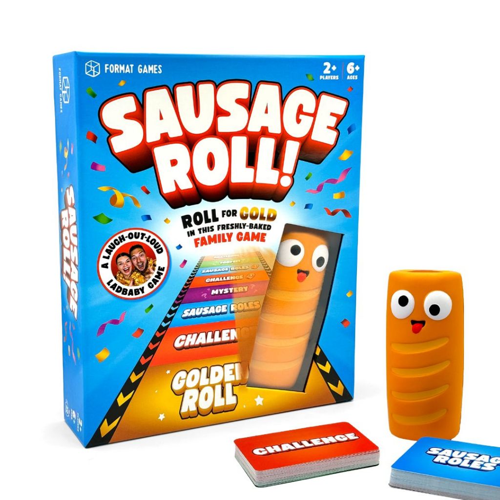 Sausage Roll Boardgame Family Board Game Permainan Keluarga