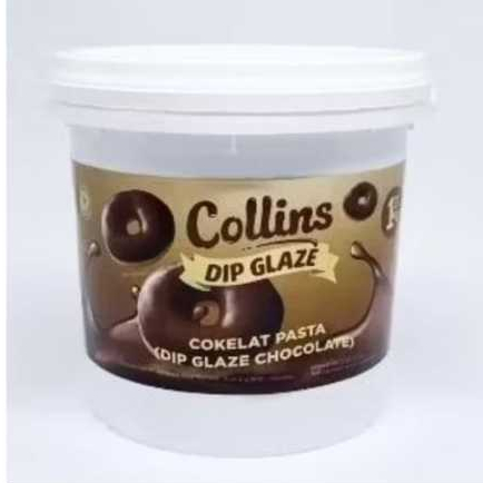 collins glaze coklat 5kg
