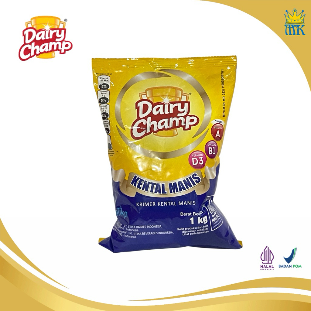 Susu Dairy Champ 1kg / Skm dairy Champ Bantal 1kg