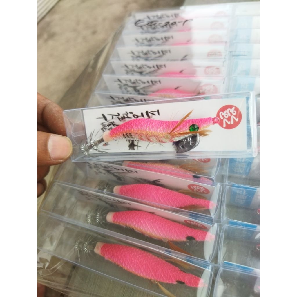 EGI 2.0 UMPAN CUMI KILLER SQUID JIG QUALITED GLOW IN THE DARK