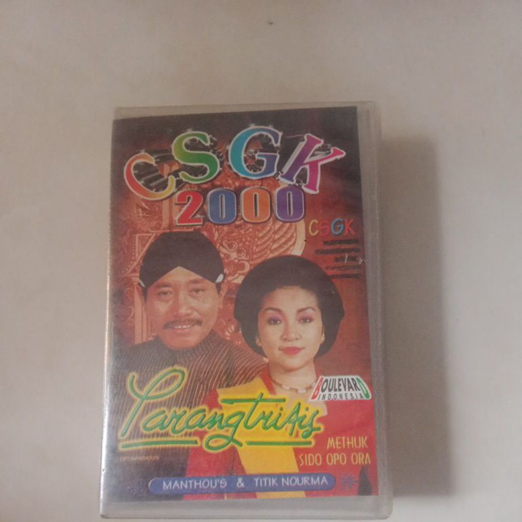 kaset pita Csgk 2000 larang tritis