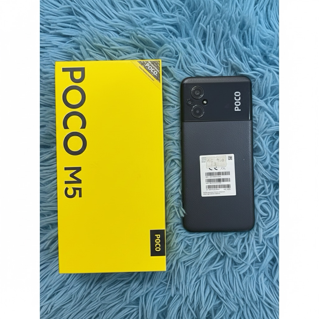 Xiaomi Poco M5 4/64Gb | 4/128Gb Second Original Ex Garansi Resmi Murah Kualitas Terbaik / Hp Android