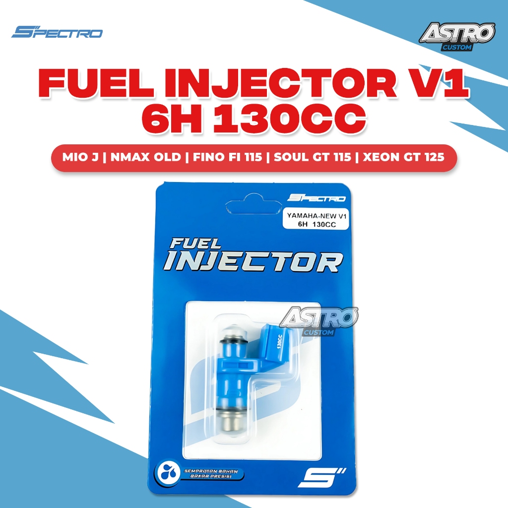 Spectro Injektor Nmax 155 OLD Mio J Fino Soul GT 155 Xride 115 Xeon 125 Injector Yamaha V1 6H 130CC
