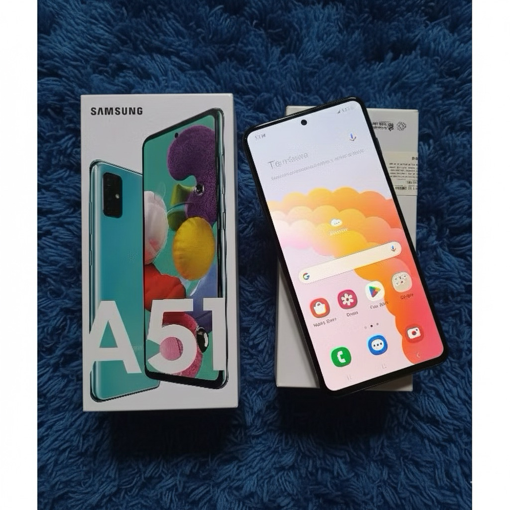 Samsung Galaxy A51 Second Original Ex Garansi SEIN Resmi Murah Kualitas Terbaik / Hp Android Second 